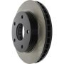 CENTRIC PARTS 125.67029 Centric Premium High Carbon Alloy Brake Rotor
