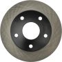 CENTRIC PARTS 125.67029 Centric Premium High Carbon Alloy Brake Rotor