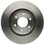 CENTRIC PARTS 125.67038 Centric Premium High Carbon Alloy Brake Rotor