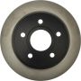CENTRIC PARTS 125.67043 Centric Premium High Carbon Alloy Brake Rotor