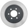 CENTRIC PARTS 125.67057 Centric Premium High Carbon Alloy Brake Rotor