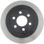 CENTRIC PARTS 125.67058 Centric Premium High Carbon Alloy Brake Rotor