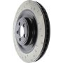 CENTRIC PARTS 126.20026 Centric Premium OE Style Slotted Brake Rotor