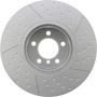 CENTRIC PARTS 126.34140 Centric Premium OE Style Slotted Brake Rotor
