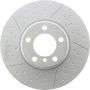 CENTRIC PARTS 126.34140 Centric Premium OE Style Slotted Brake Rotor