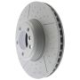 CENTRIC PARTS 126.34140 Centric Premium OE Style Slotted Brake Rotor