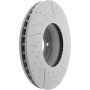 CENTRIC PARTS 126.34140 Centric Premium OE Style Slotted Brake Rotor