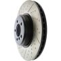 CENTRIC PARTS 126.34142 Centric Premium OE Style Slotted Brake Rotor