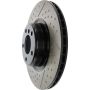 CENTRIC PARTS 126.34145 Centric Premium OE Style Slotted Brake Rotor