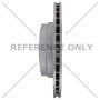 CENTRIC PARTS 126.34151 Centric Premium OE Style Slotted Brake Rotor