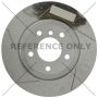CENTRIC PARTS 126.34151 Centric Premium OE Style Slotted Brake Rotor
