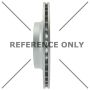 CENTRIC PARTS 126.34179 Centric Premium OE Style Slotted Brake Rotor