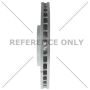 CENTRIC PARTS 126.34186 Centric Premium OE Style Slotted Brake Rotor