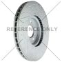 CENTRIC PARTS 126.34186 Centric Premium OE Style Slotted Brake Rotor