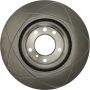 CENTRIC PARTS 126.35124 Centric Premium OE Style Slotted Brake Rotor