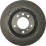 CENTRIC PARTS 126.35124 Centric Premium OE Style Slotted Brake Rotor