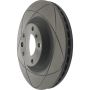 CENTRIC PARTS 126.35124 Centric Premium OE Style Slotted Brake Rotor