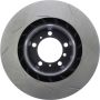 CENTRIC PARTS 126.37054 Centric Premium OE Style Slotted Brake Rotor