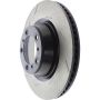 CENTRIC PARTS 126.37054 Centric Premium OE Style Slotted Brake Rotor