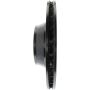 CENTRIC PARTS 126.37055 Centric Premium OE Style Slotted Brake Rotor