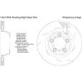 CENTRIC PARTS 126.37055 Centric Premium OE Style Slotted Brake Rotor