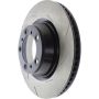 CENTRIC PARTS 126.37055 Centric Premium OE Style Slotted Brake Rotor