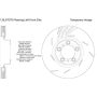 CENTRIC PARTS 126.37070 Centric Premium OE Style Slotted Brake Rotor