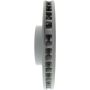 CENTRIC PARTS 126.37108 Centric Premium OE Style Slotted Brake Rotor