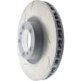 CENTRIC PARTS 126.37108 Centric Premium OE Style Slotted Brake Rotor