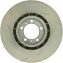 CENTRIC PARTS 126.37109 Centric Premium OE Style Slotted Brake Rotor