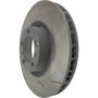 CENTRIC PARTS 126.37109 Centric Premium OE Style Slotted Brake Rotor