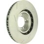 CENTRIC PARTS 126.37109 Centric Premium OE Style Slotted Brake Rotor