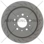 CENTRIC PARTS 126.62157 Centric Premium OE Style Slotted Brake Rotor
