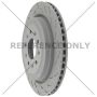 CENTRIC PARTS 126.62157 Centric Premium OE Style Slotted Brake Rotor