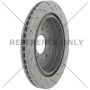 CENTRIC PARTS 126.62157 Centric Premium OE Style Slotted Brake Rotor