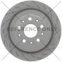 CENTRIC PARTS 126.62159 Centric Premium OE Style Slotted Brake Rotor