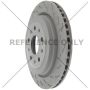 CENTRIC PARTS 126.62159 Centric Premium OE Style Slotted Brake Rotor