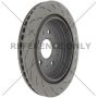 CENTRIC PARTS 126.62159 Centric Premium OE Style Slotted Brake Rotor