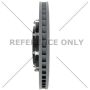 CENTRIC PARTS 126.62165 Centric Premium OE Style Slotted Brake Rotor