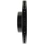 CENTRIC PARTS 127.35121 Centric Premium OE Style Drilled and Slotted Brake Rotor