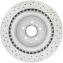 CENTRIC PARTS 127.35129 Centric Premium OE Style Drilled and Slotted Brake Rotor