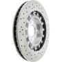 CENTRIC PARTS 128.07004 Centric Premium OE Style Drilled Brake Rotor