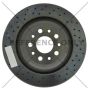 CENTRIC PARTS 128.07005 Centric Premium OE Style Drilled Brake Rotor