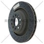 CENTRIC PARTS 128.07005 Centric Premium OE Style Drilled Brake Rotor