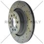 CENTRIC PARTS 128.07011 Centric Premium OE Style Drilled Brake Rotor