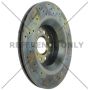 CENTRIC PARTS 128.07011 Centric Premium OE Style Drilled Brake Rotor