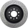 CENTRIC PARTS 128.20020 Centric Premium OE Style Drilled Brake Rotor