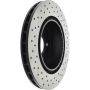 CENTRIC PARTS 128.20021 Centric Premium OE Style Drilled Brake Rotor