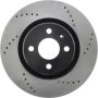 CENTRIC PARTS 128.23000 Centric Premium OE Style Drilled Brake Rotor