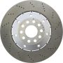 CENTRIC PARTS 128.33081 Centric Premium OE Style Drilled Brake Rotor